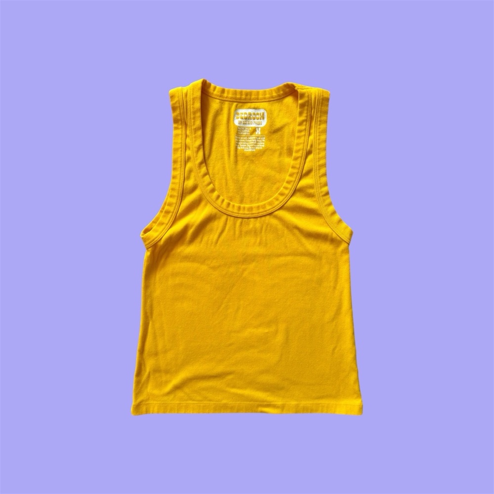 Big Bud Press Sunshine Yellow Tank Top